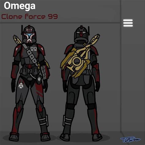 omega red clones|the bad batch omega references.